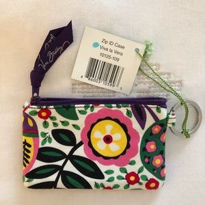 Vera Bradley Viva la Vera Zip ID Case